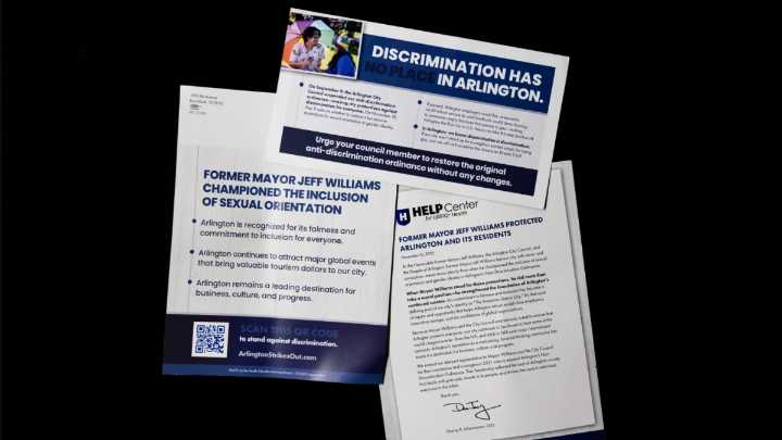 Media blitz opposes removal of LGBTQ protections in Arlington
