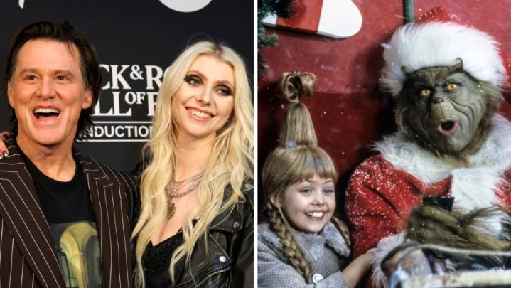 Jim Carrey and Taylor Momsen Reunite 25 Years After 'The Grinch'