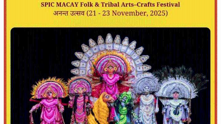 SPIC MACAY Folk and Tribal Arts and Crafts Festival: Vibrant celebration of India’s heritage