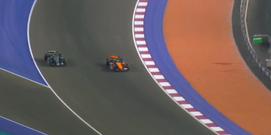 Qué pasó entre Antonelli y Norris en Qatar: la lupa sobre la maniobra que puede ser clave en la definición de la F1