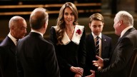 Prince George makes big debut at Festival of Remembrance alongside Princess Kate