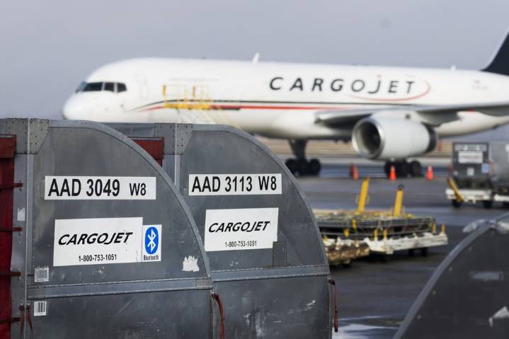 Air freight company Cargojet feels pain of trade war as profits plunge