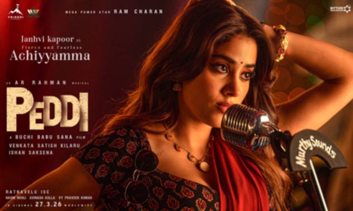 Janhvi Kapoor plays Achiyyamma in Ram Charan's 'Peddi'