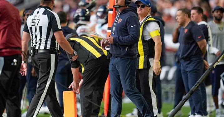 Bears coach Ben Johnson not ready to talk playoffs with team in sole possession of NFC North lead