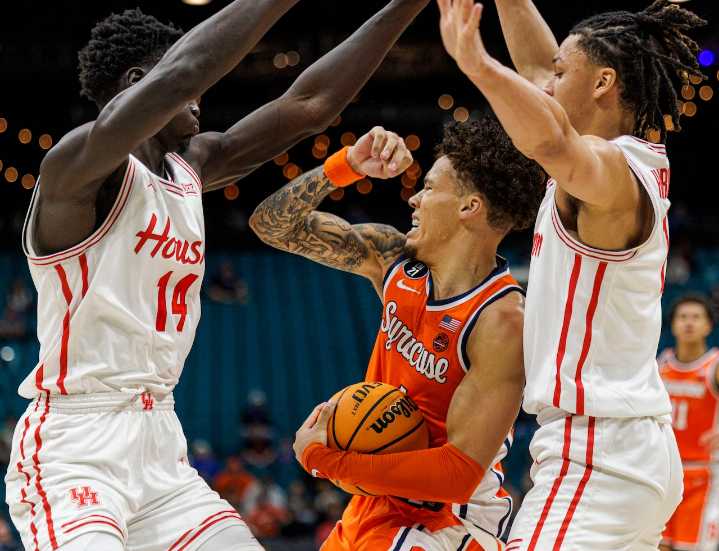 Syracuse went toe-to-toe with No. 3 Houston in a fight worthy of Las Vegas