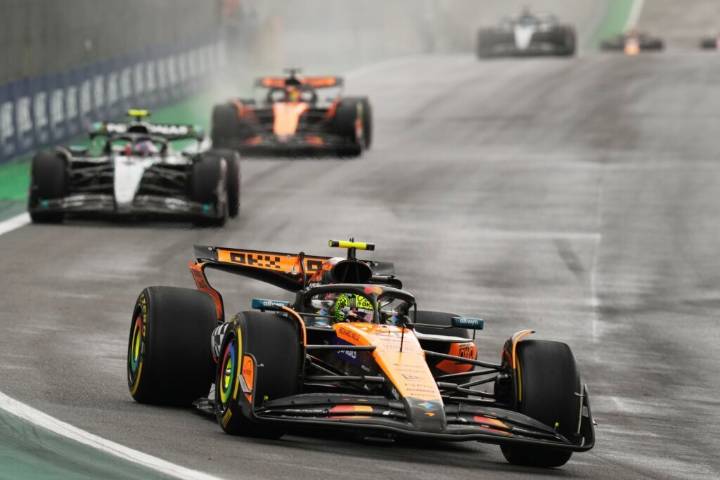 Norris extends F1 advantage over Piastri in Brazil. Verstappen says he can ‘forget’ title hopes