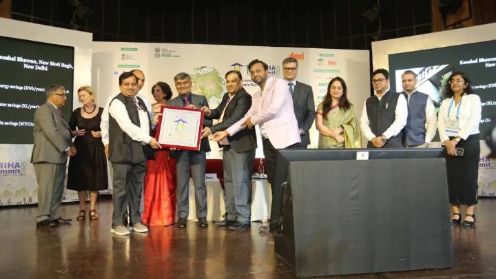 NBCC honoured with two 5-Star GRIHA Awards for its exemplary work in sustainable infrastructure development