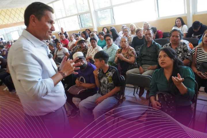 Luis Montaño se reúne con líderes territoriales de Atizapán de Zaragoza