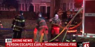 Person escapes Cleveland Heights house fire