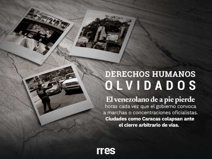 Cuando el derecho a marchar está por encima del de transitar