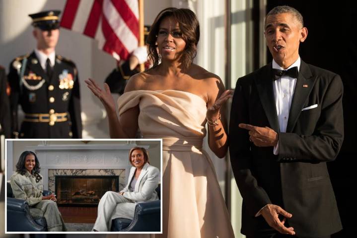 Michelle Obama moans she endured 'white hot glare' as first lady