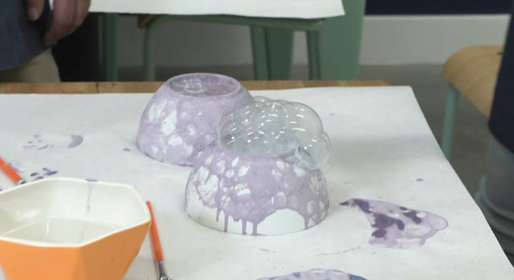 Create your own ceramic masterpiece at this pottery painting studio