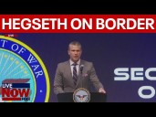 Defense Sec Hegseth on border, cartels & beards