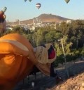 Dos globos del FIG aterrizan forzosamente en Libramiento y Metropolitano