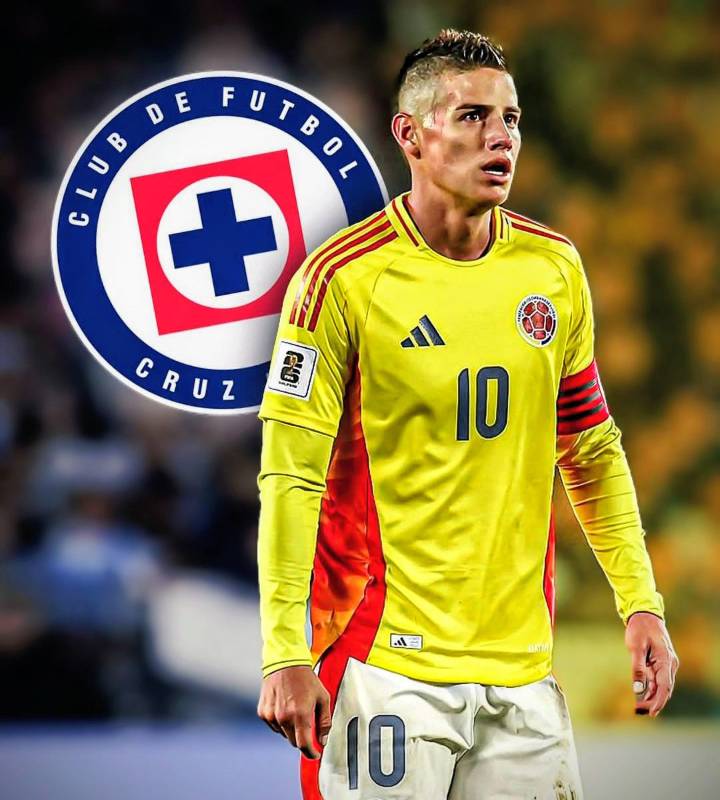 Se reactiva el interes: James Rodriguez podría llegar a Cruz Azul -