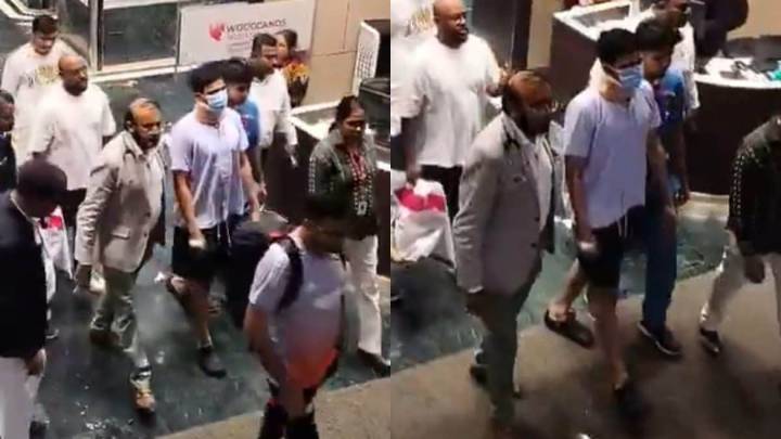 Fans Concerned As Video Of Shubman Gill Wearing Cervical Collar As He Leaves Hospital Goes Viral
