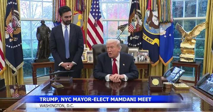 Trump and NYC Mayor Mamdani pledge to improve city together