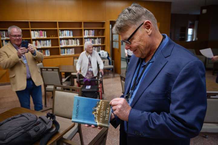 Days before he died, Earnest Hemingway gifted a signed book to a Mayo nurse. Now it's headed to a museum