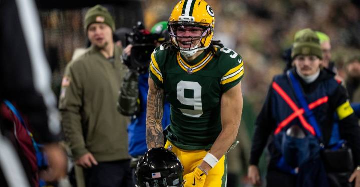 Packers-Giants Injury Report: Christian Watson added back to list