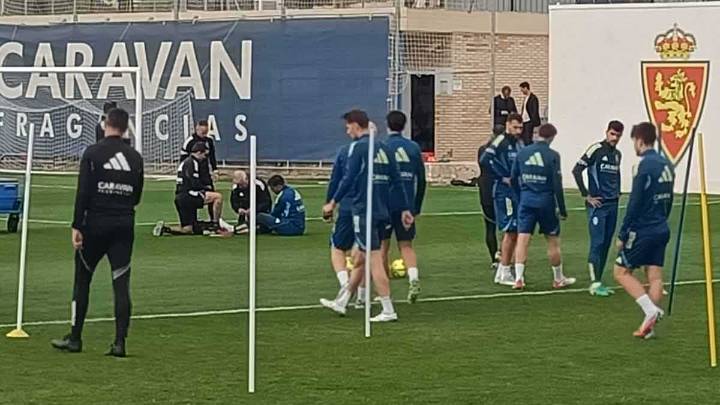 El Real Zaragoza sigue con seis bajas a tres días de viajar a Granada