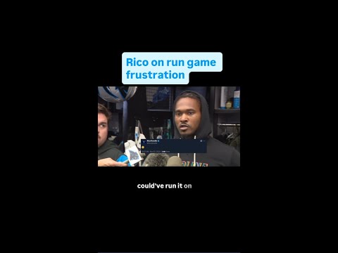 Panthers RB Rico Dowdle frustrated with playcalling