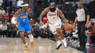 Clippers’ James Harden flashes OKC form with 3-point barrage vs. Thunder