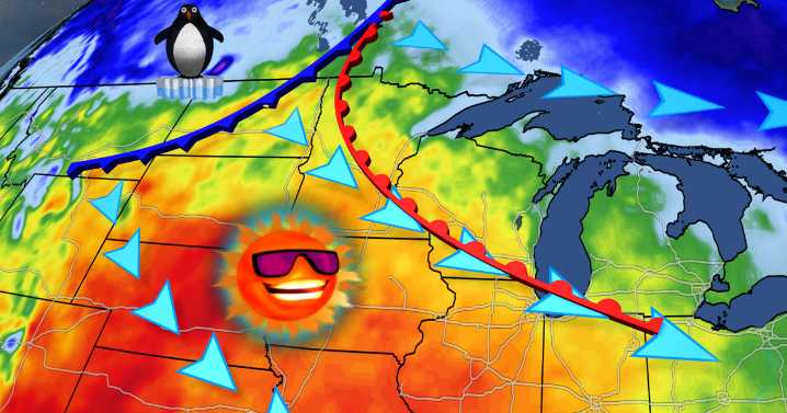 Weekend starts warm, ends chilly