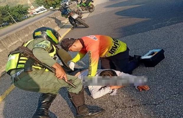 Hombre fue arrollado en la variante Yagua