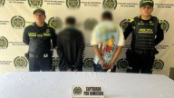 ¡Los pillaron huyendo! Dos hombres fueron capturados minutos después de un homicidio en pleno centro de Medellín