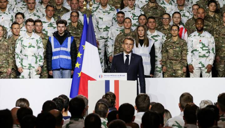 France announces new military service program to address Russian threat
