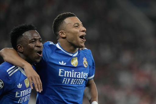 Mbappé scores 4, PSG hits 5, Arsenal topples Bayern and teenage scorers shine in Champions League