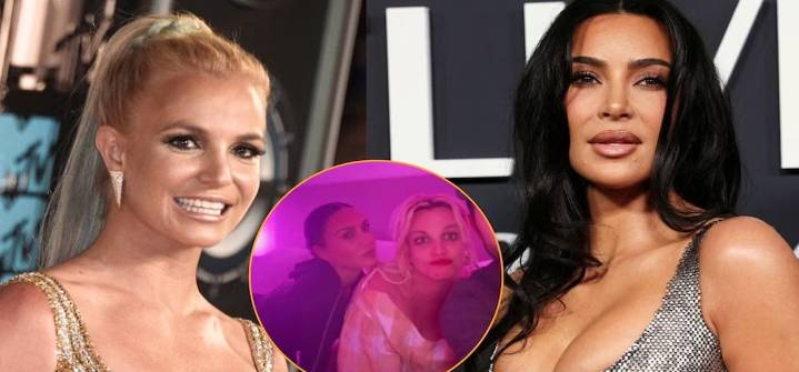 Britney Spears volvió a posar junto a Kim y Khloé Kardashian causando revuelo en las redes