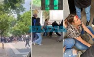 VIDEO.- Violencia extrema en el Normal 2 de La Plata: entran a la fuerza y atacan a golpes a alumnos y a una preceptora