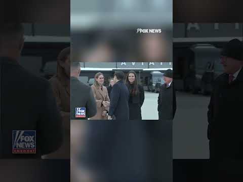 MOMENTS AGO: Secretary of State Rubio arrives in Canada for G7 meeting #shorts #us