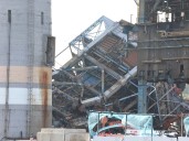 Five remain trapped after collapse at South Korea power plant, fire official says