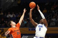 Deadspin | Barry Dunning Jr., Pitt shoot to one-sided win over Bucknell