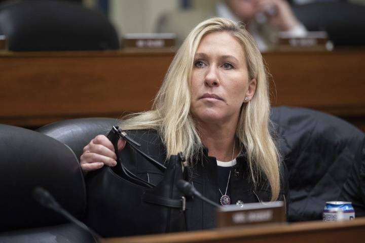 MTG slams 'weak Republican men' during 'The View' appearance