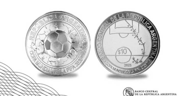 Se agotaron las monedas del Mundial 2026