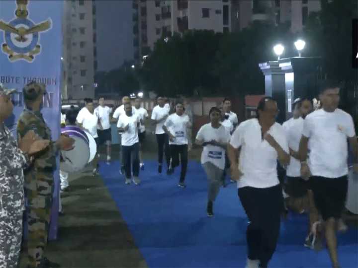 Over 800 runners participate in Sekhon IAF Marathon 2025