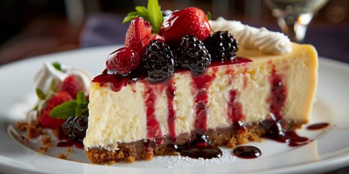 Cómo preparar un cheesecake de queso crema con moras o fresas saludable, con pocos ingredientes y sin horno