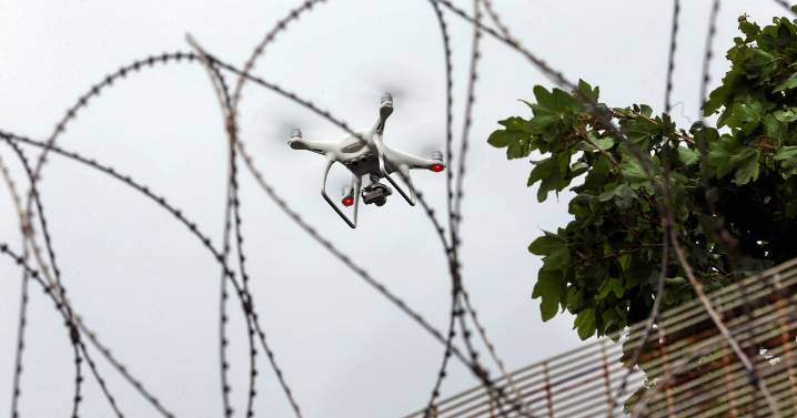 Drones used to smuggle flick knives into prison as 'old school' violence erupts