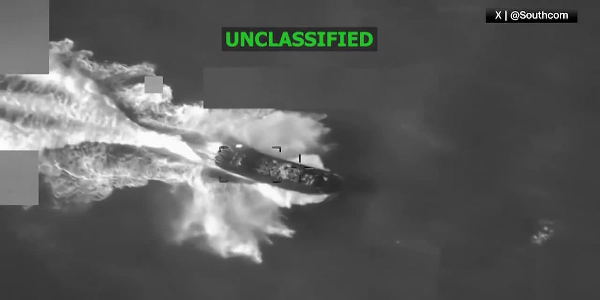 US military’s 20th strike on alleged drug-running boat kills 4 in Caribbean