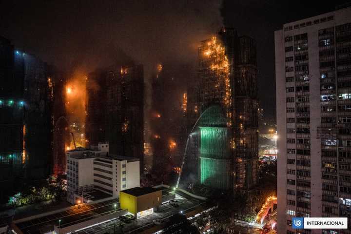 Tragedia en Hong Kong: suben a 36 los muertos y hay 279 desaparecidos tras megaincendio en edificios