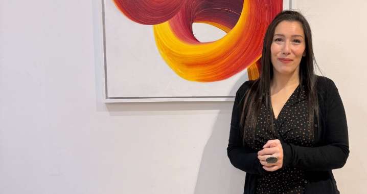La artista salmantina Ruth Rodríguez expone en El Tormes