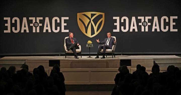 See photos of Mitt Romney's appearance at Wake Forest's Face to Face Speaker Forum