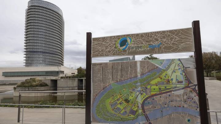 El triste estado del Parque del Agua