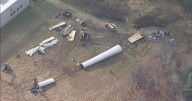 Nearly 300-foot-tall wind turbine on North Shore of Massachusetts dismantled after more than 15 years