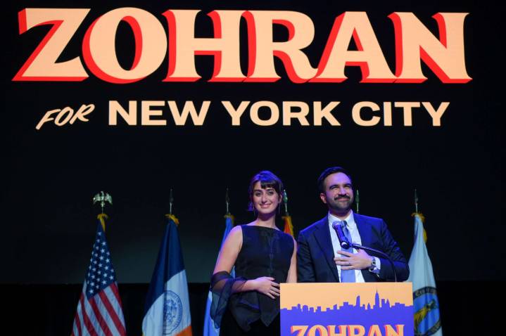 Zohran Mamdani elected as New York City mayor