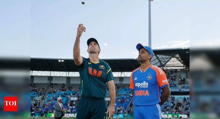 IND vs AUS Live Score, 4th T20I: Mitchell Marsh elects to field first; India unchanged
