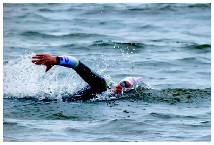 Más de 190 nadadores participan en evento de Aguas Abiertas en Bucerías